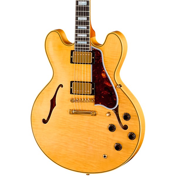 Gibson Custom 1960 ES-355 Reissue Semi-Hollowbody Electric Guitar - Light Aged, Antique Blonde