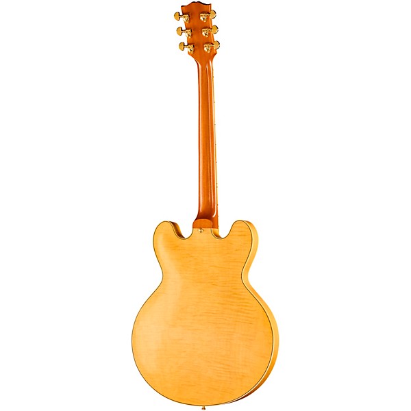 Gibson Custom 1960 ES-355 Reissue Semi-Hollowbody Electric Guitar - Light Aged, Antique Blonde