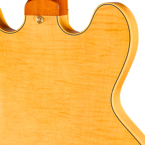 Gibson Custom 1960 ES-355 Reissue Semi-Hollowbody Electric Guitar - Light Aged, Antique Blonde