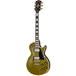 Gibson Custom 1968 Les Paul Custom Reissue Electric Guitar - Heavy Aged, Olive Drab
