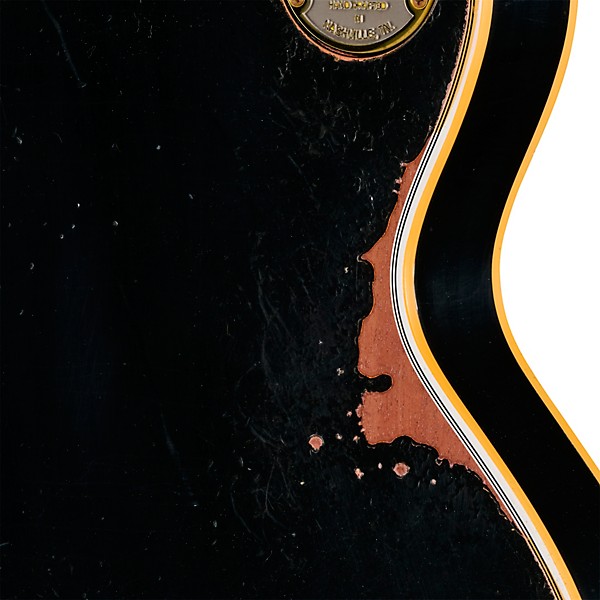 Gibson Custom 1968 Les Paul Custom Reissue Electric Guitar - Heavy Aged, Olive Drab