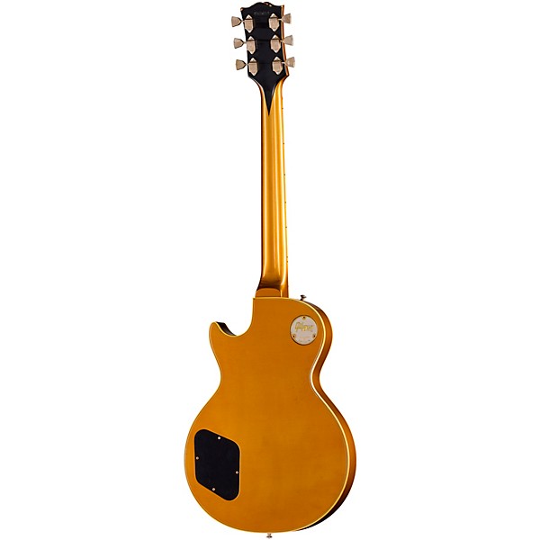 Gibson Custom 1968 Les Paul Custom Reissue Electric Guitar - Light Aged, Ebony Gold Back