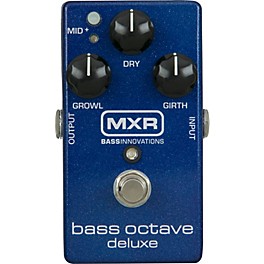 Blemished MXR M288 Bass Octave Deluxe Effects Pedal Level 2 Blue Sparkle 197881123253
