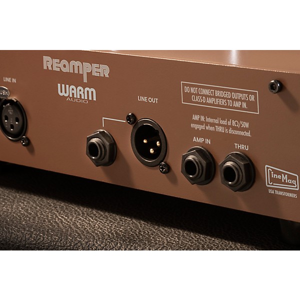Warm Audio Reamper Analog Routing Device With Instrument Preamp - Brown