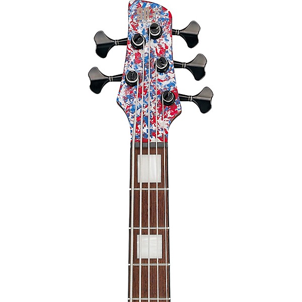 Ibanez Premium SR5A250 USA 250th Anniversary 5-String Electric Bass Guitar - Red, White, and Blue