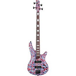 Ibanez Premium SR4A250 USA 250th Anniversary Electric Bass Guitar - Red, White, and Blue