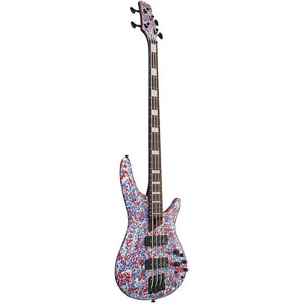 Ibanez Premium SR4A250 USA 250th Anniversary Electric Bass Guitar - Red, White, and Blue