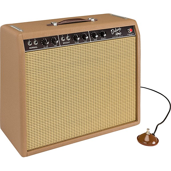 Fender American Vintage '62 Deluxe 20W 1x12" Tube Guitar Combo Amp - Brown
