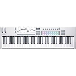 Novation Launchkey 61 MK4 Keyboard Controller - White
