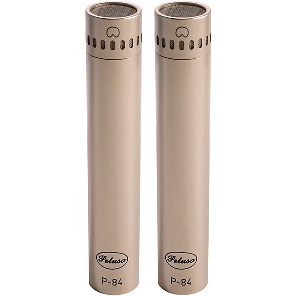 Peluso Microphone Lab P-84 Small-Diaphragm Condenser Microphone - Stereo Pair