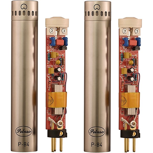 Peluso Microphone Lab P-84 Small-Diaphragm Condenser Microphone - Stereo Pair