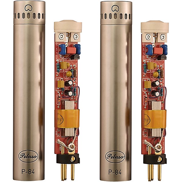 Peluso Microphone Lab P-84 Small-Diaphragm Condenser Microphone - Stereo Pair