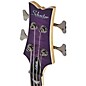 Schecter Guitar Research Stiletto Extreme-4 Electric Bass Guitar - Satin Purple Burst