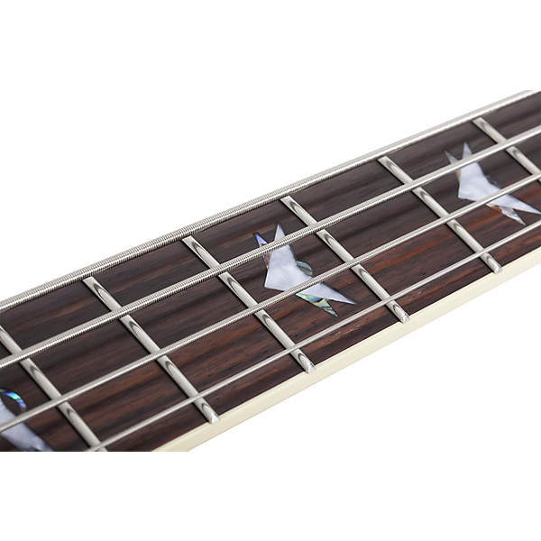 Schecter Guitar Research Stiletto Extreme-4 Electric Bass Guitar - Satin Purple Burst