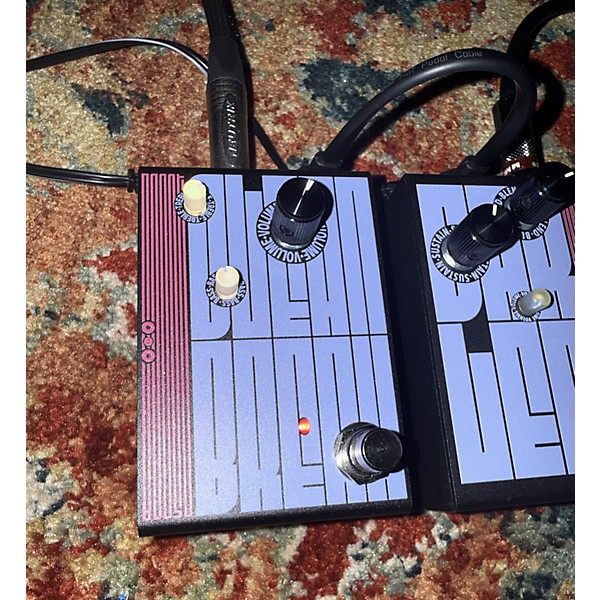 Heather Brown Electronicals Clean Break Volume Boost and EQ Pedal - Black