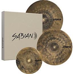 SABIAN Stratus Dry Performance 3-Piece Cymbal Pack