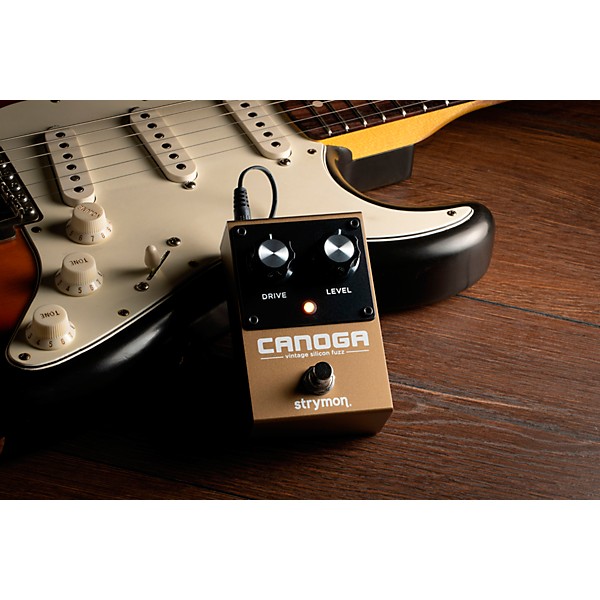 Strymon Canoga Vintage Silicon Fuzz Pedal - Brown