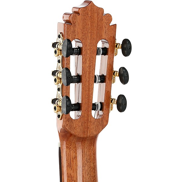 Manuel Rodriguez Academia Exotica Santos Pavo Real Cutaway Acoustic-Electric Classical Guitar Natural
