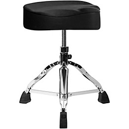 Gator Spindle Saddle Seat Drum Throne - Black