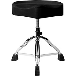 Gator Spindle Saddle Seat Drum Throne - Black