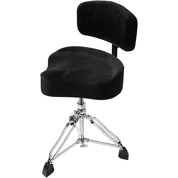 Gator Spindle Saddle Seat Drum Throne - Black