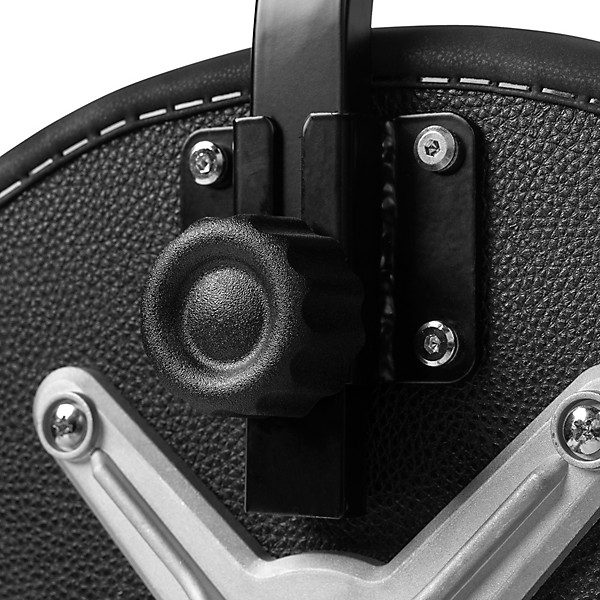 Gator Spindle Saddle Seat Drum Throne - Black