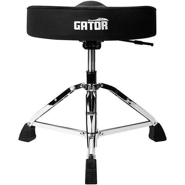 Gator Air Glide Saddle Seat Drum Throne - Black