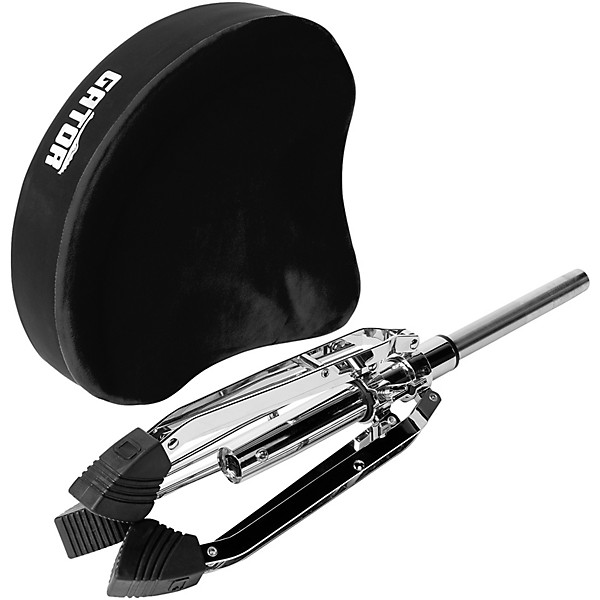Gator Air Glide Saddle Seat Drum Throne - Black