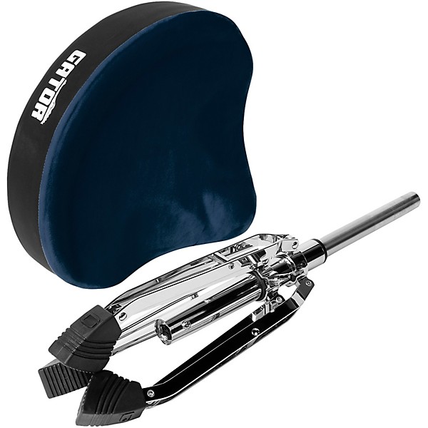 Gator Air Glide Saddle Seat Drum Throne - Blue