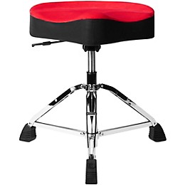 Gator Air Glide Saddle Seat Drum Throne - Red