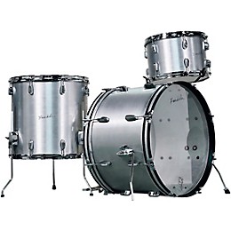 Franklin Drum Company 3-Piece Brushed Aluminum Shell Pack