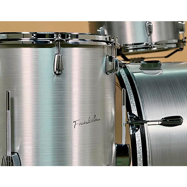 Franklin Drum Company 3-Piece Brushed Aluminum Shell Pack
