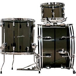 Franklin Drum Company 3-Piece Acrylic Shell Pack - Smoke
