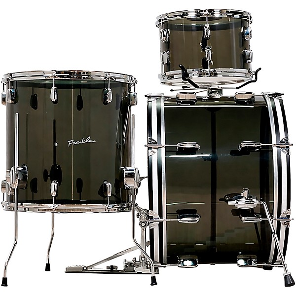 Franklin Drum Company 3-Piece Acrylic Shell Pack - Smoke