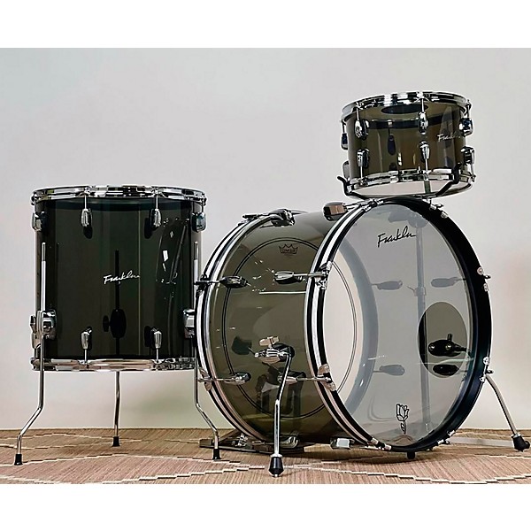 Franklin Drum Company 3-Piece Acrylic Shell Pack - Smoke