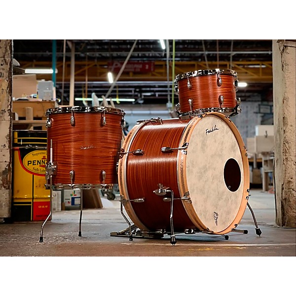 Franklin Drum Company 3-Piece Mahogany Shell Pack - Natural
