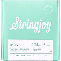 Stringjoy Flyers Electric Guitar Strings - Light (10 - 48)