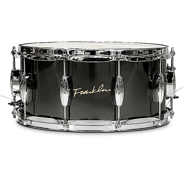 Franklin Drum Company Black Brass Snare Drum - 14 x 6.5 in.