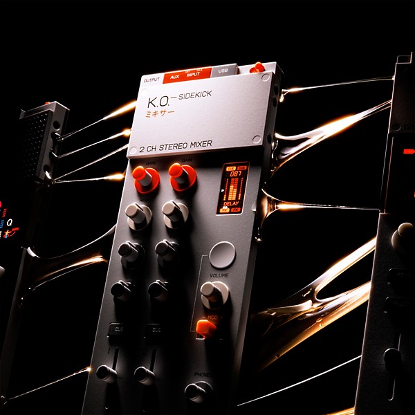 DJ機材 Teenage Engineering K.O. SIDEKICK EP-136 teenage engineering EP-136 K.O. sidekick 2-Channel Stereo DJ Mixer