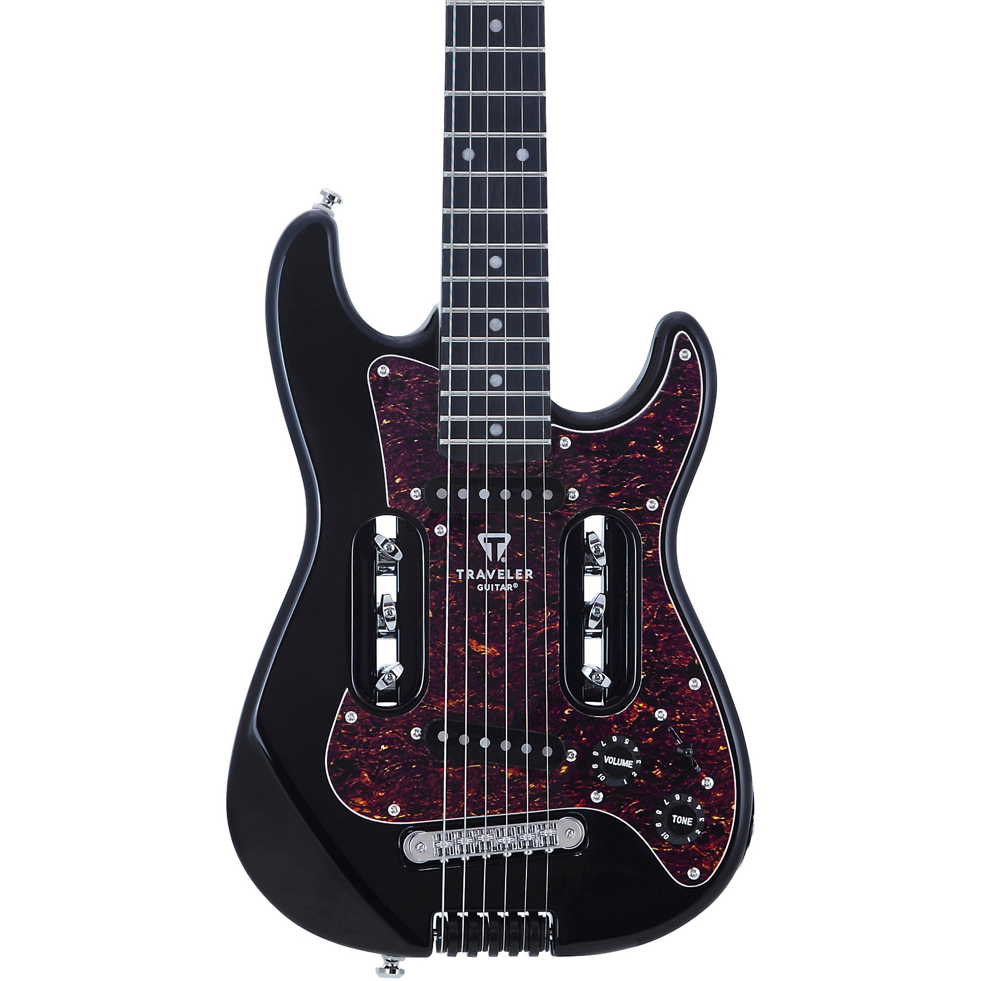 Traveler Guitar EG-2 Standard Electric Guitar - Gloss Black