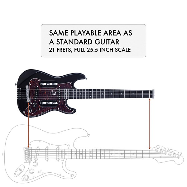 Traveler Guitar EG-2 Standard Electric Guitar - Gloss Black