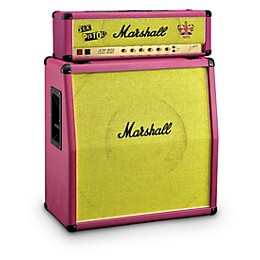 Marshall Sex Pistols 50th Anniversary Half Stack With JCM800 2203 100W Tube Amp Head and 1960A 4x12" Cabinet - Pink