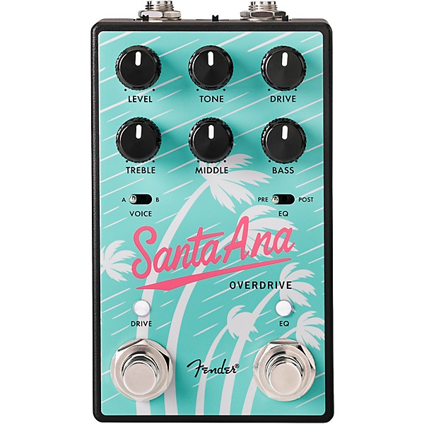 Fender Santa Ana Overdrive V2 Pedal - Blue