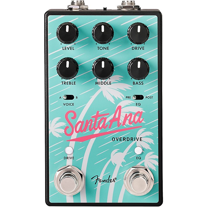 ギター fender santa ana overdrive Fender Santa Ana Overdrive V2 Pedal - Blue | Guitar Center
