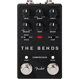 Fender The Bends Compressor V2 Pedal - Black
