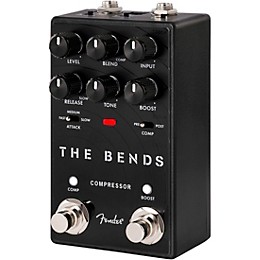 Fender The Bends Compressor V2 Pedal - Black