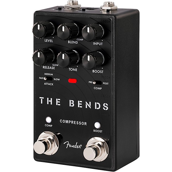Fender The Bends Compressor V2 Pedal - Black