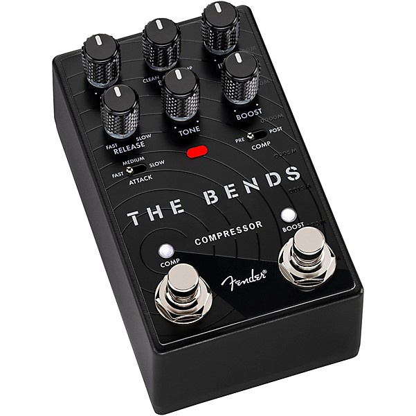 Fender The Bends Compressor V2 Pedal - Black