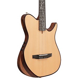 Ibanez TOD100N Tim Henson Signature Nylon-String Acoustic-Electric Guitar - Natural High Gloss