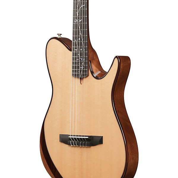 Ibanez TOD100N Tim Henson Signature Nylon-String Acoustic-Electric Guitar - Natural High Gloss